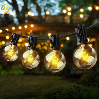Wasserdichtes Kugel-Ketten-Solarlicht LED kommerzielles helles angetriebenes im Freien