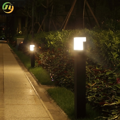 90x90xH600mm rasenlicht-Landschaftslicht des modernen quadratischen wasserdichten Rasengartenlichtes im Freien Acryl