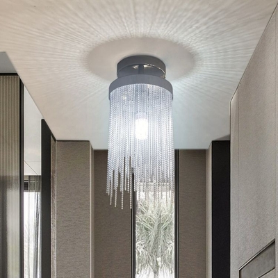 Nordic Moderne Aluminium LED Tassels Esszimmer Anhänger Kronleuchter Küchendekoration