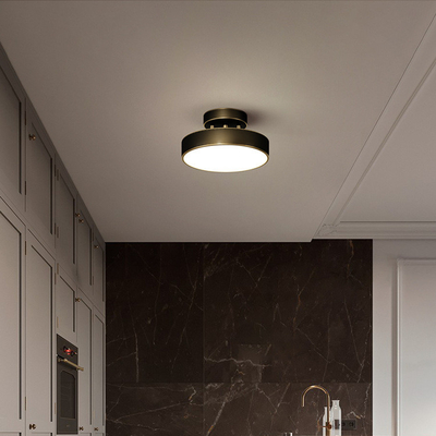 JYLIGHTING Kupfer Nordic Schlafzimmer Deckenlicht Moderne einfache Led Veranda Licht