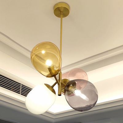 Einfache kreative Ballon-Länge 48cm färbte hängende Glaslichter