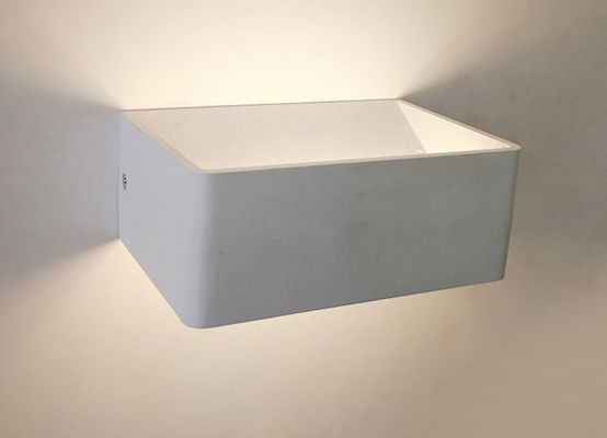 Wasserdichte weiße moderne AluminiumWandleuchte 9w der Farbe20*10*8cm
