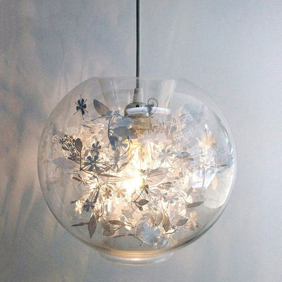 Glaskugel-hängende Lampe E27 28CM