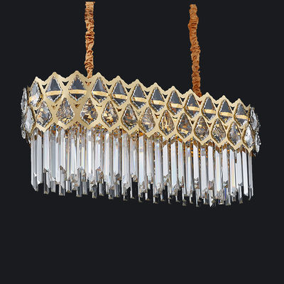Leuchter modernes K9 Crystal Raindrop Chandelier Lighting, der LED-Decken-Leuchte-hängende Lampe für Esszimmer hängt