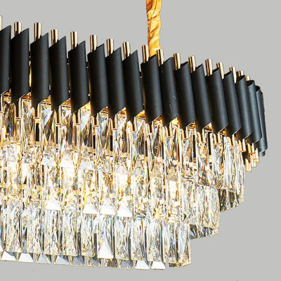 Li Suspendierungs-Beleuchtungs-Postmodern Crystal Gold Pendant Luxury Crystals hängende Befestigungs-Regentropfen Manggic-Goldfarbe Moder