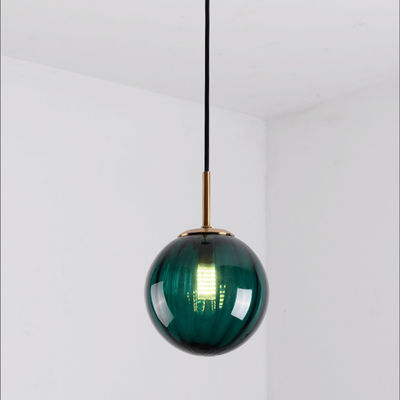 Bunte moderne Glaskugel-hängendes Licht für Esszimmer