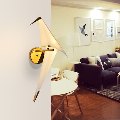 Energiesparender PaperCrane-Vogel-moderne Wand-Lampe für Wohnzimmer