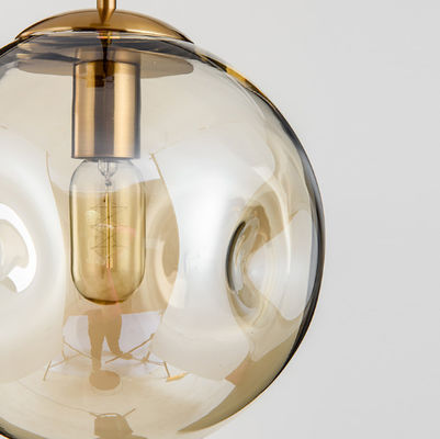 Glas führte einfache moderne hängende Beleuchtung für Wohnzimmer