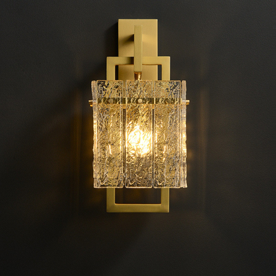Kreative Crystal Wall Lamp H39cm WohnSchaltersteuerung E14