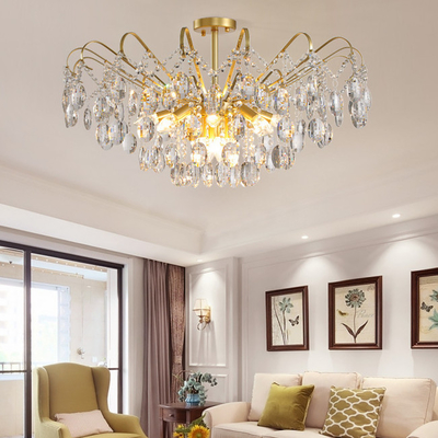 Crystal Modern Pendant Light Nordic-Haus-Schlafzimmer dekoratives E14
