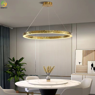 Kupfer moderner Ring Light Creative Simple Home des Schlafzimmer-LED