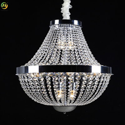 Haus E14 Glasrohr Droplight Crystal Candle Chandelier Creative Simple