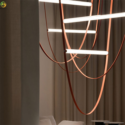 Haupt-/Hotel asphaltiert modernes hängendes Licht Art Baking Paint Browns LED