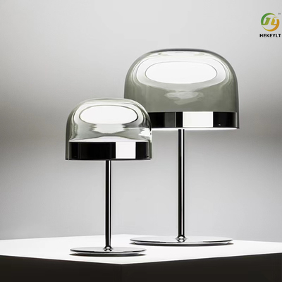 Tragbare Kopfende-Tischlampe-vertikale Glaswohnzimmer-Stehlampe 15w