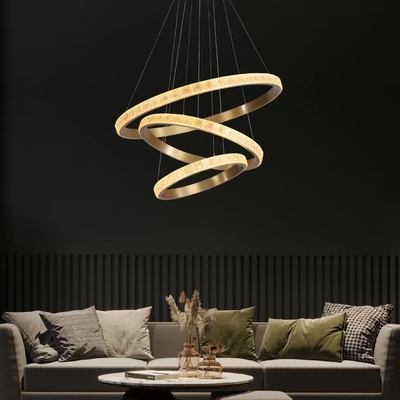 Licht des Restaurant-LED klar Amber Modern Ring Light Postmodern Luxus