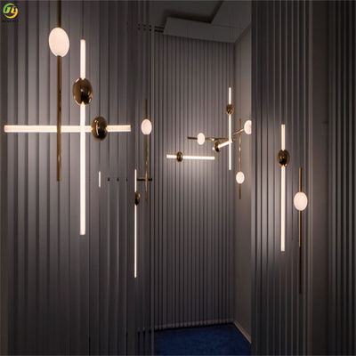 Haupt-/Hotel asphaltiert Bronze-LED Anwendungs-nordisches hängendes Licht des Kunst-Gold