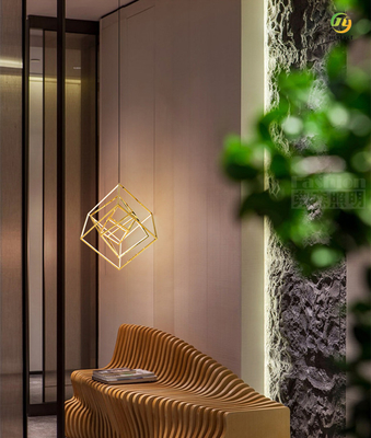 Titan-LED modernes hängendes Licht des Spiegel-für Haupthotel D9018