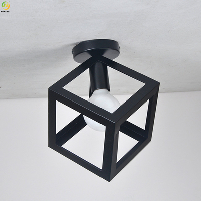Nordisches hängendes Licht Eisen-Anhänger-Licht-Ausgangs-Art Baking Paint Blacks LED