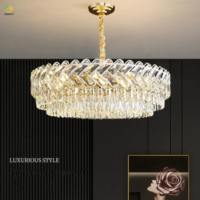 Luxus-Crystal Pendant Light Contemporary Classic Hotel-Landhaus LED K9 dekorativ