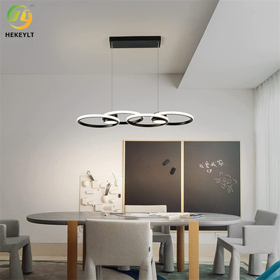 Dimmable integrierte moderne LED Ring Chandelier 56 Watt