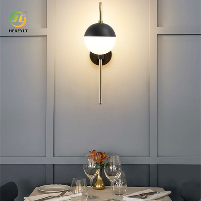 Eisen-Metallwand-moderne Wand-Lampe ringsum Wohnzimmer Fernsehhintergrund