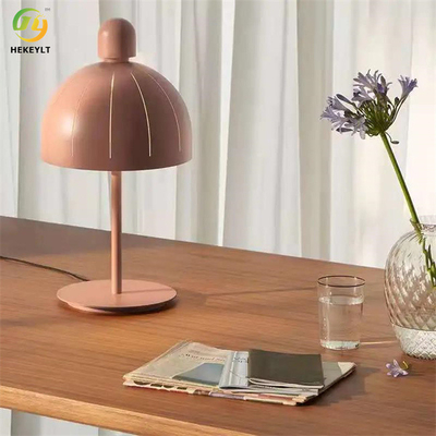 LED-Eisen-materielle rosa Tischlampe für Wohnzimmer-Schlafzimmer-Kinderraum