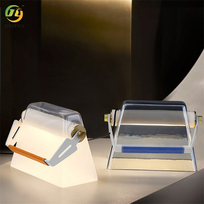 Eisen-Überzug und Glasrauch Gray Pendant For Bedroom GU10 1-Light