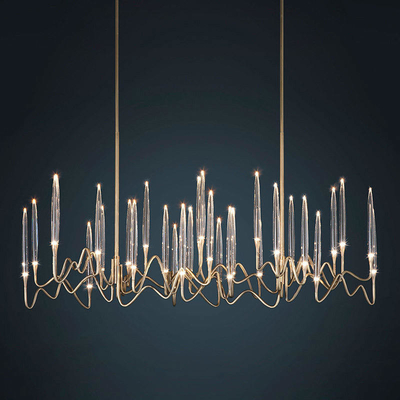 Posten-moderner einfacher kreativer Crystal Lamp Art Arrow Line-Leuchter