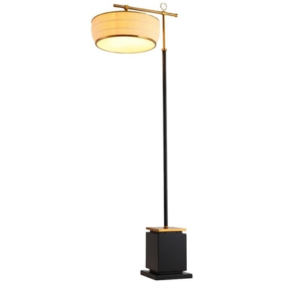 Lampen-Ausstellung Hall Bedroom Floor Lamp des Schwarz-40W vertikale des Eisen-LED