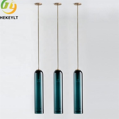 D10cm-moderner Glasanhänger hellblau für Hotel-Kopfende-Antikratzer
