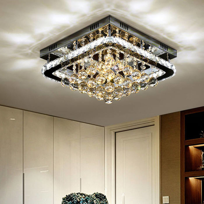 Decken-Crystal Pendant Light Remote Control-Luxusfarbe LED moderne für Wohnzimmer