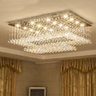 Deckenleuchte-Goldnordische moderne hängende Beleuchtung Crystal Stainless Steel Balls LED