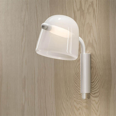 Glaswand-Lampe der Schlafzimmer-einfacher Posten-moderne Wandleuchte-D20 X W28 X H35cm LED
