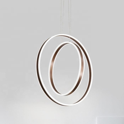 Acrylsauer nordische Leuchte Luxus-Dimmable ringsum hängende Tropfen geführte Beleuchtung