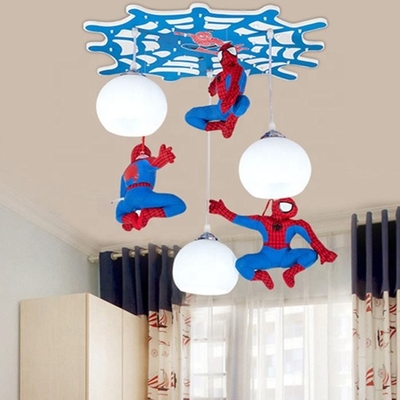 Zuhause Wand-Lampen-schützendes Augen-Schild dekorative 65 x 46cm Spider Mans modernes geführtes