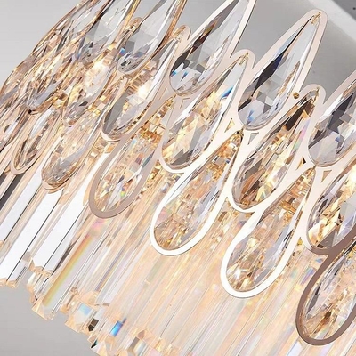 Luxusweinlese-Crystal Home Lighting Indoor Decorations-Lampen-Leuchter