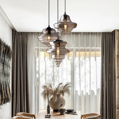 Einzelne Küchen-geblasenes modernes hängendes Licht-nordisches Glasdekoratives