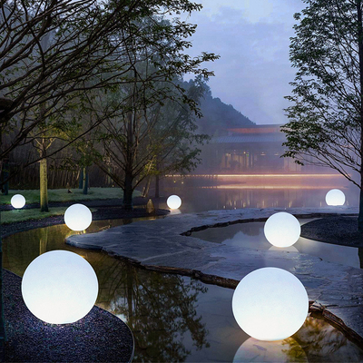 Geführte Licht-im Freien kugelförmige Solarlichter für Landschaftshof-Garten