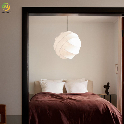 Einfacher Seiden-Leuchter Wabi-Sabi für Wohnzimmer-Schlafzimmer-Esszimmer