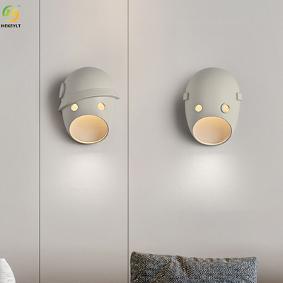 Nordische kreative Maskenwandlampe für Aufenthalts- in Gastfamilienwohnzimmer-Schlafzimmergang