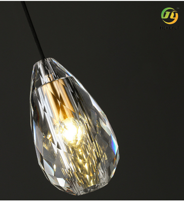 Leuchter des Gesamt-Kupfers K9 Crystal Pineapple für Esszimmer des Wohnzimmerschlafzimmerkopfendes