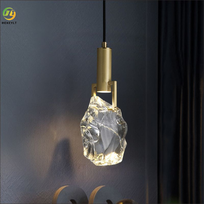 hängendes Licht des Gesamt-Kupfers K9 Crystal Pineapple für Esszimmer des Wohnzimmerschlafzimmerkopfendes