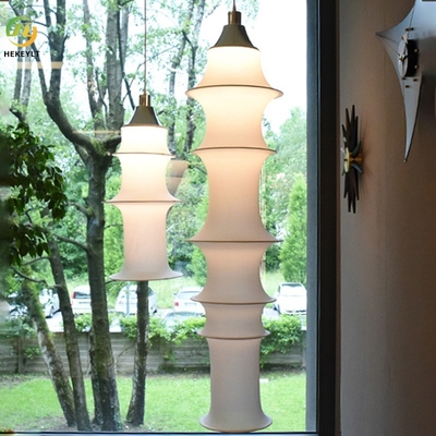 Gewebe-langer Leuchter für Wohnzimmer-Esszimmer-Tee-Raum-Schlafzimmer-Bar-Kopfende