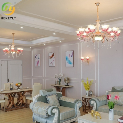Luxusleuchter-einfaches Schlafzimmer Crystal Hall Chandelier des atmosphären-Ausgangsled