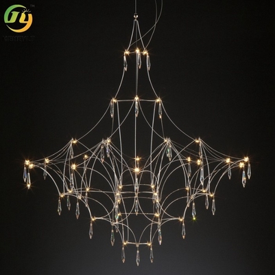 Italienisches einfaches Art Chandelier Firefly Star Light-Weinkellerei-Landhaus-Wohnzimmer Crystal Light