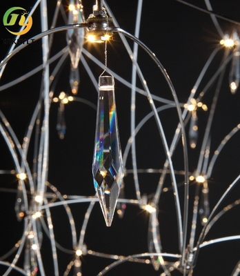 Italienisches einfaches Art Chandelier Firefly Star Light-Weinkellerei-Landhaus-Wohnzimmer Crystal Light