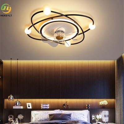 Moderner einfacher unsichtbarer stiller Ventilator beleuchtet Esszimmer-Wohnzimmer-Deckenlüfter-Lichter