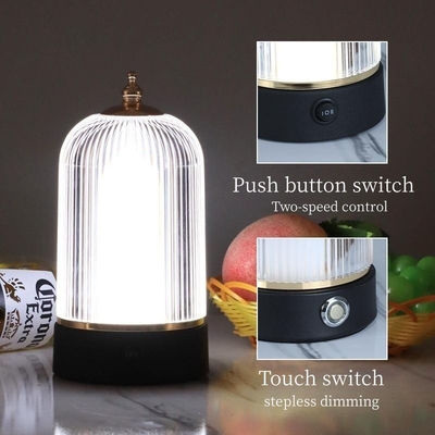 Wieder aufladbarer LED-Bar-Lampen-Tabellen-Licht Nightlight-kreatives Restaurant-Ambiente-Licht