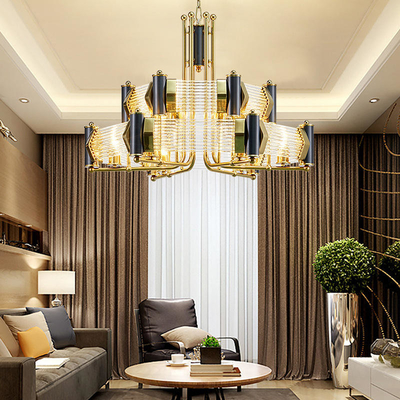 Nordische Glas-LED moderner heller personifizierter kreativer LuxusArt Restaurant Hotel Pendant Light