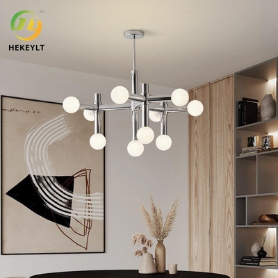 Modernes hängendes Licht Minimalist-Art Glass Aluminums LED für Wohnzimmer-Esszimmer